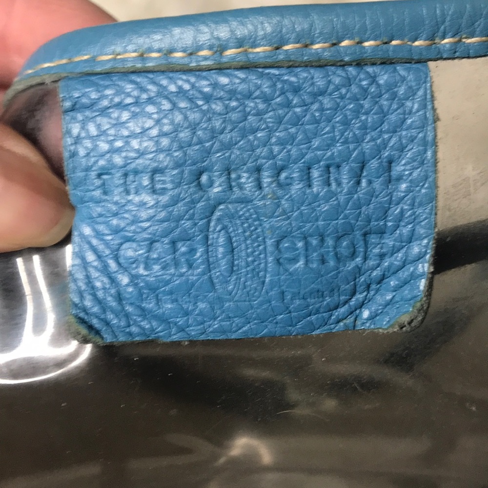 Prada Car shoe bag Aqua and clear plastic - Picture 3 of 9